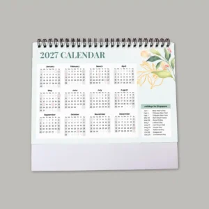 Soft Stand Calendar